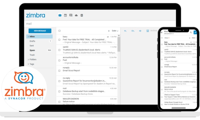 Zimbra Hosting